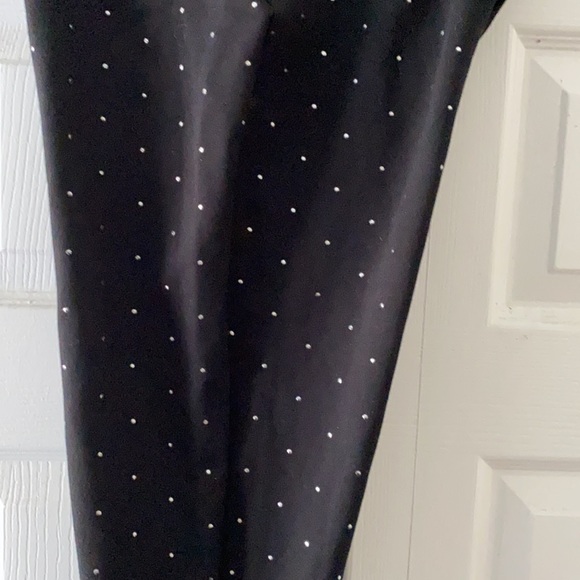 NYGARD BLACK LEGGINGS WITH RHINESTONES - Picture 3 of 4